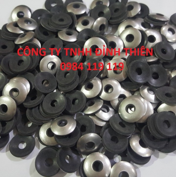 LONG ĐỀN CHỐNG DỘT BẰNG INOX 304 ĐỆM CAO SU 