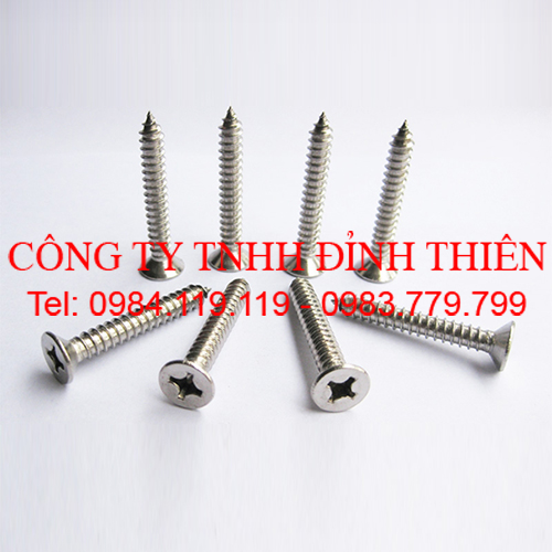 VÍT GỖ ĐẦU BẰNG INOX 304