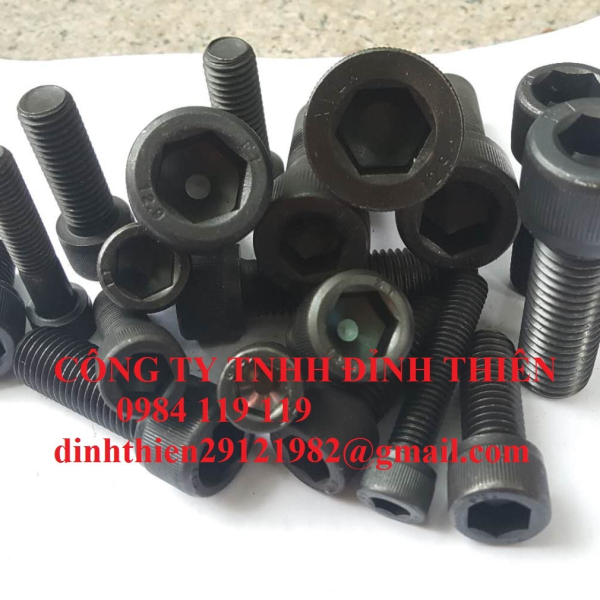 LỤC GIÁC CHÌM ĐẦU TRỤ THÉP 12.9